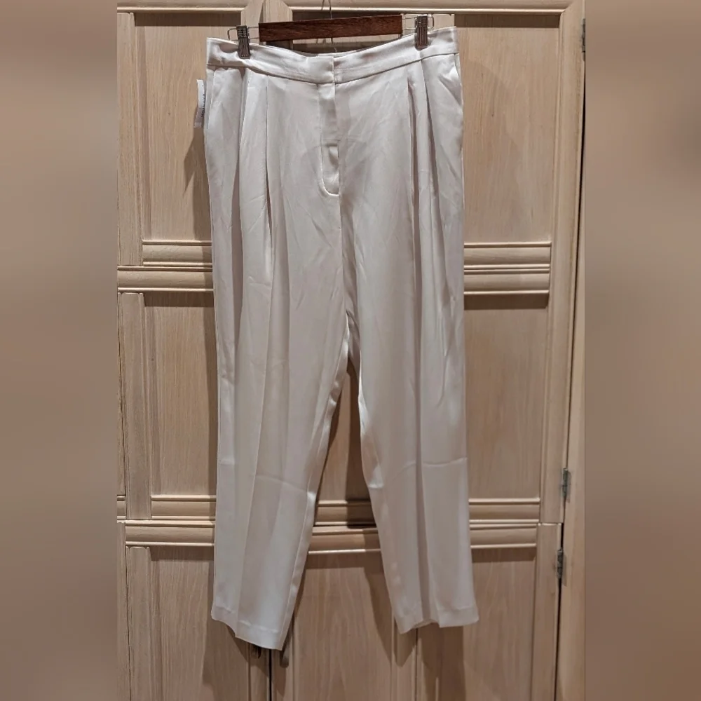 Aritzia Babaton Vogue satin pants Sz 12